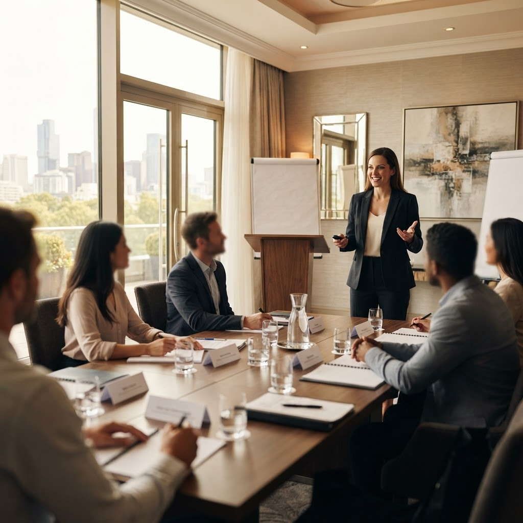 Hospitality training workshop